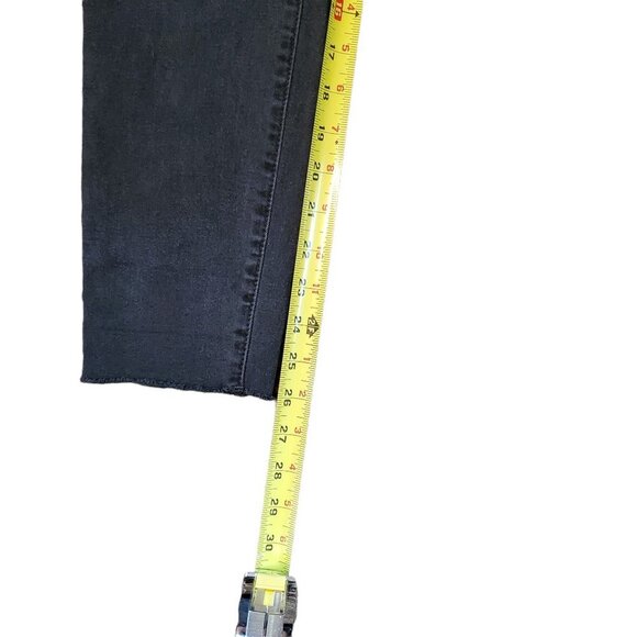 91 Cotton On High Grazer Skinny High Rise Distressed Black Jeans - Picture 10 of 11